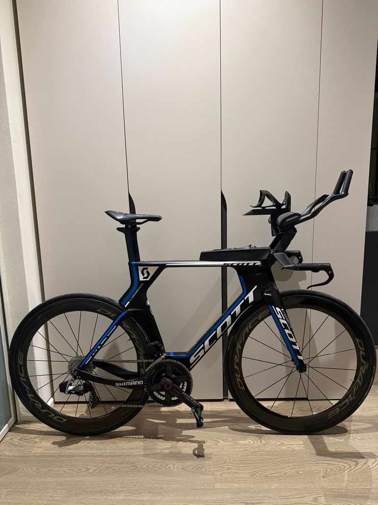Used Scott Plasma SRAM Red eTap AXS 2018 Road & Gravel, Blue — image 2 of 10