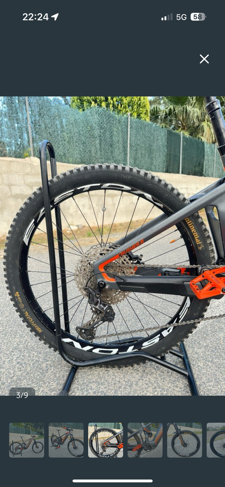 Used Mondraker CRUSHER Shimano Deore XT 2018 Mountainbike, Hellgrau — image 8 of 8