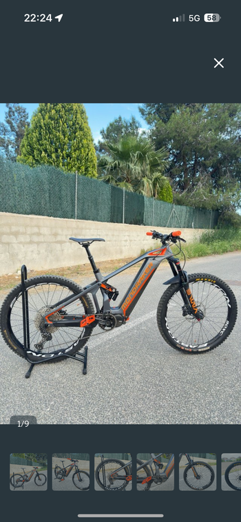 Used Mondraker CRUSHER Shimano Deore XT 2018 MTB