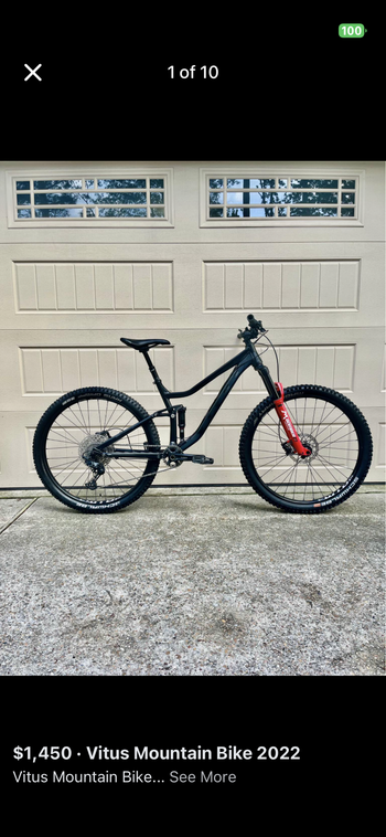 Vitus, Mythique 29 VRX Mountain 2021