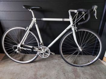 Used hagan Hagan Custom Shimano 105 1997 Road & Gravel, Grigio chiaro — image 10 of 10