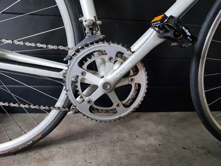 Used hagan Hagan Custom Shimano 105 1997 Road & Gravel, Grigio chiaro — image 2 of 10
