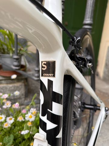 Giant TCR Advanced SL 1 2014 2014 Road & Gravel usato, Bianco — immagine 8 di 8