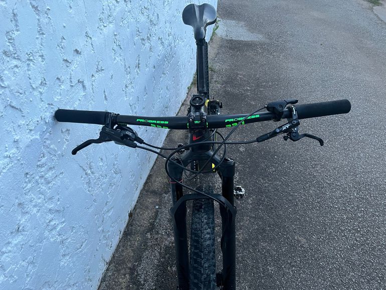 Used Olympia Evo Shimano Deore XT 2018 Mountainbike, Black — image 5 of 6