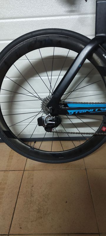 Used Giant Trinity Advanced Pro 0 2017 2017 Road & Gravel, Blue — image 9 of 10