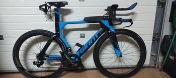 Used Giant Trinity Advanced Pro 0 2017 2017 Road & Gravel, Blue — image 10 of 10