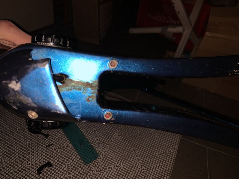 Used Spezzotto Spezzotto Custom Frameset 2023 Road & Gravel, Blue — image 11 of 16