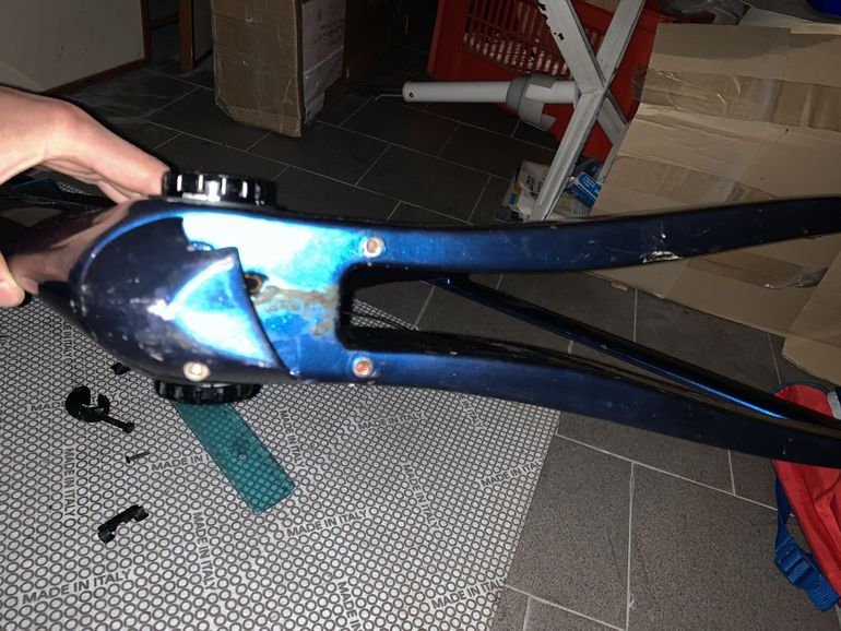 Used Spezzotto Spezzotto Custom Frameset 2023 Road & Gravel, Blue — image 9 of 16