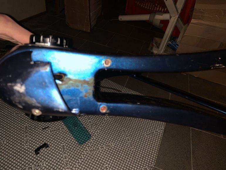 Used Spezzotto Spezzotto Custom Frameset 2023 Road & Gravel, Blue — image 10 of 16