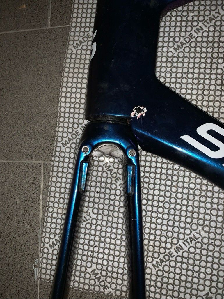 Used Spezzotto Spezzotto Custom Frameset 2023 Road & Gravel, Blue — image 8 of 16