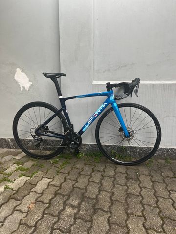 Used Lepontia Custom Shimano 105 2022 Road & Gravel, Blue — image 2 of 17