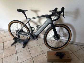 Used Canyon Grail:ON CF 7 2021 2021 Road & Gravel, Light Gray — image 5 of 8