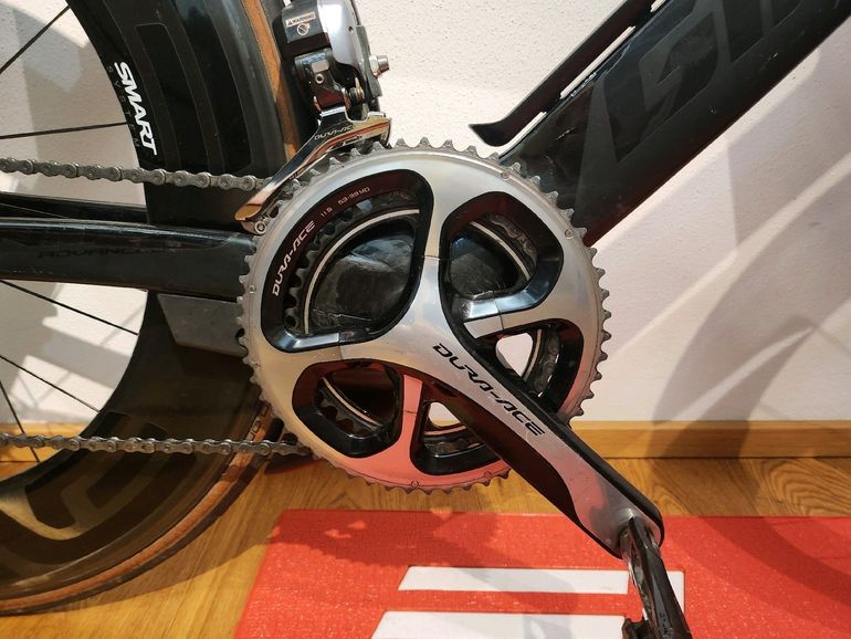 Used Giant Trinity Shimano Dura Ace Di2 2017 Road & Gravel, Black — image 11 of 14