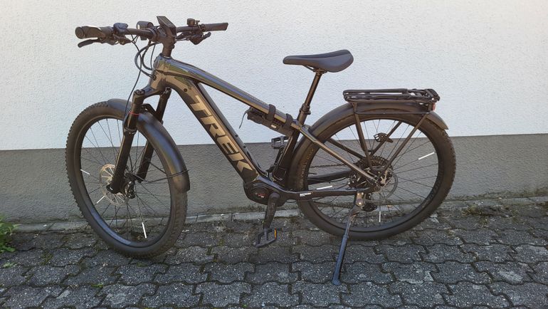 Used Trek Powerfly 7 Gen 4 2023 2023 Mountainbike, Light Gray, 29 — image 1 of 18