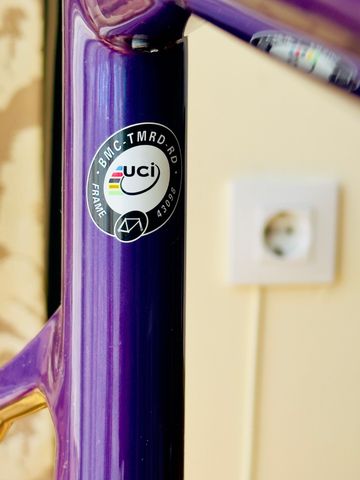 Used BMC Timemachine 01 ROAD ONE 2022 Frameset 2022 Road & Gravel, Purple — image 3 of 16