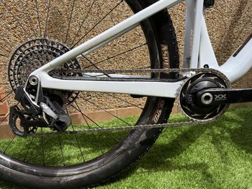 BMC Fourstroke Sram Eagle Transmission XX SL 2024 Mountainbike de segunda mano, Blanco — imagen 4 de 5