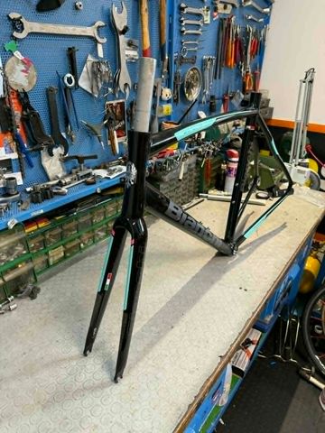 Brugt Bianchi VIA NIRONE 7. NUOVO. Frameset Frameset 2020 Road & Gravel — billede 7 af 16
