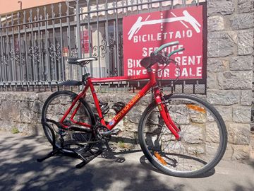 Gebrauchtes Cannondale Custom Shimano Deore XT 1995 Mountainbike, Rot — Bild 10 von 11