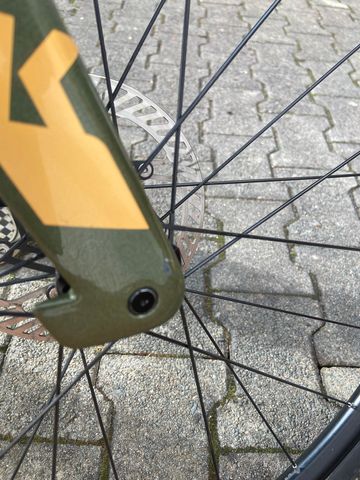 Used Ridley Kanzo Fast - Frame/Fork Set 2021 Frameset 2021 Road & Gravel, Green — image 5 of 12