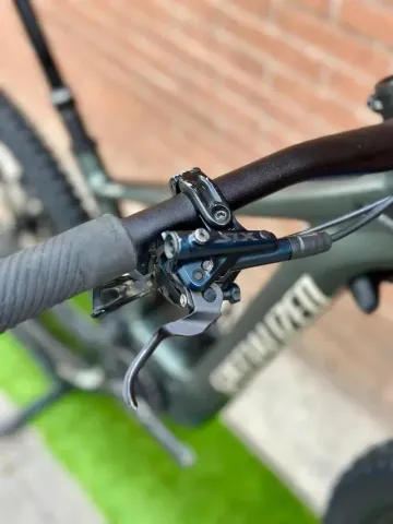 Specialized Turbo Levo 2021 Mountainbike usato, Verde — immagine 7 di 9