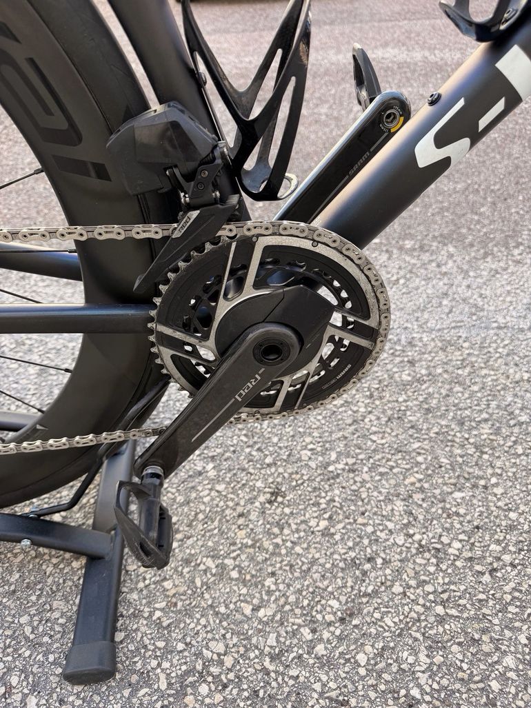Used Specialized S-Works Tarmac SL8 - SRAM Red eTap AXS 2024 2024 Road & Gravel, Black — image 9 of 11