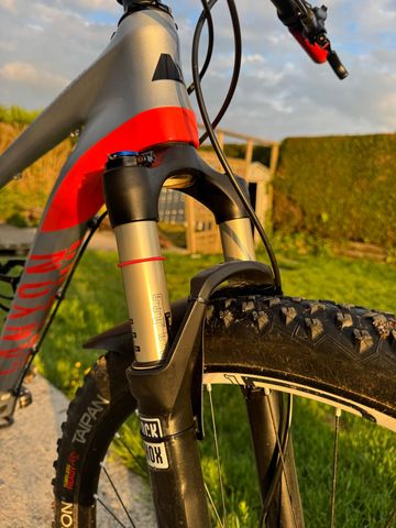 Canyon Custom Shimano Deore XT 2009 Mountainbike usato, Grigio chiaro — immagine 5 di 6