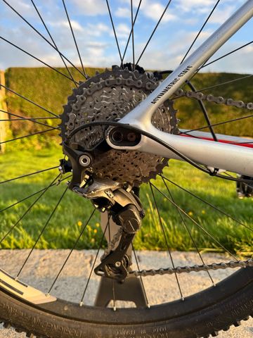 Canyon Custom Shimano Deore XT 2009 Mountainbike usato, Grigio chiaro — immagine 6 di 6
