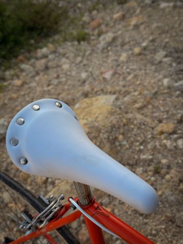 Peugeot Custom Simplex Vintage 1977 Road & Gravel de segunda mano, Naranja — imagen 6 de 6