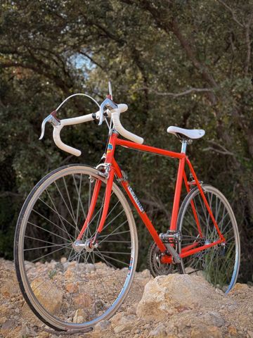 Peugeot Custom Simplex Vintage 1977 Road & Gravel de segunda mano, Naranja — imagen 1 de 6