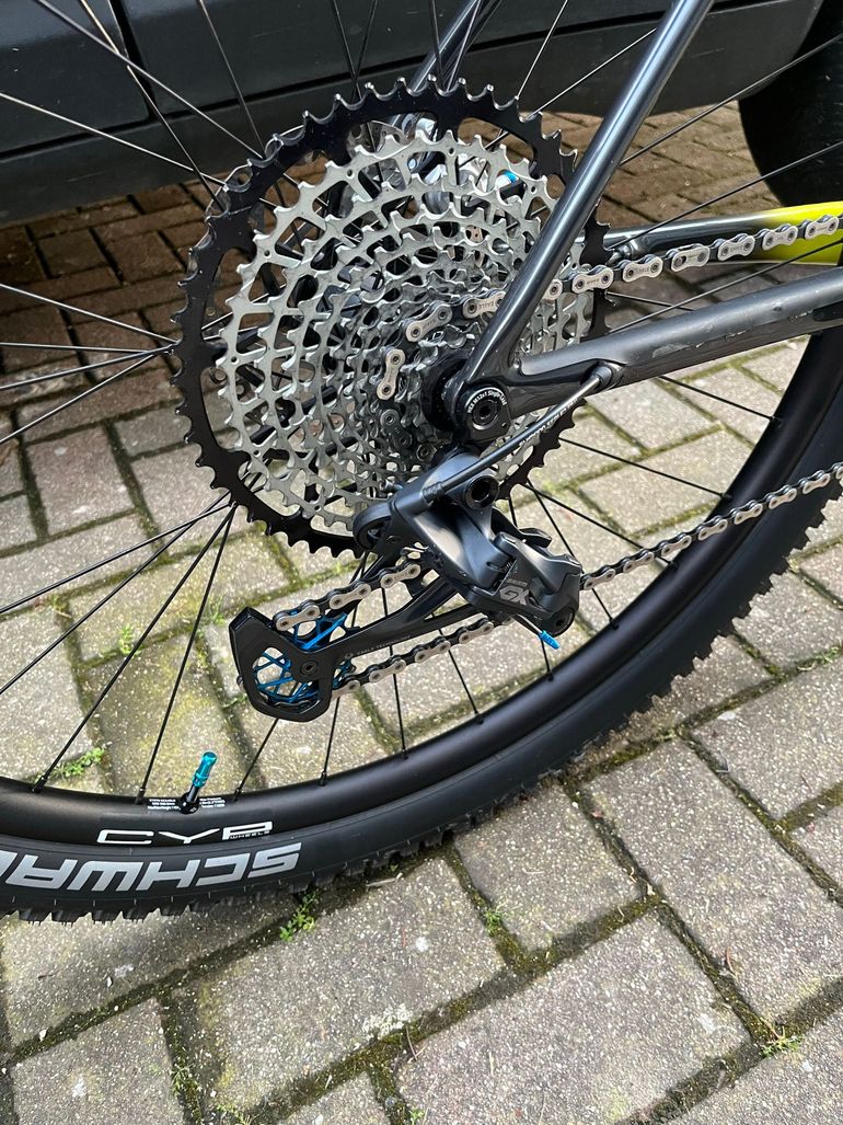Used Cannondale F-si SRAM GX Eagle 2021 Mountainbike, Negro — image 4 of 7