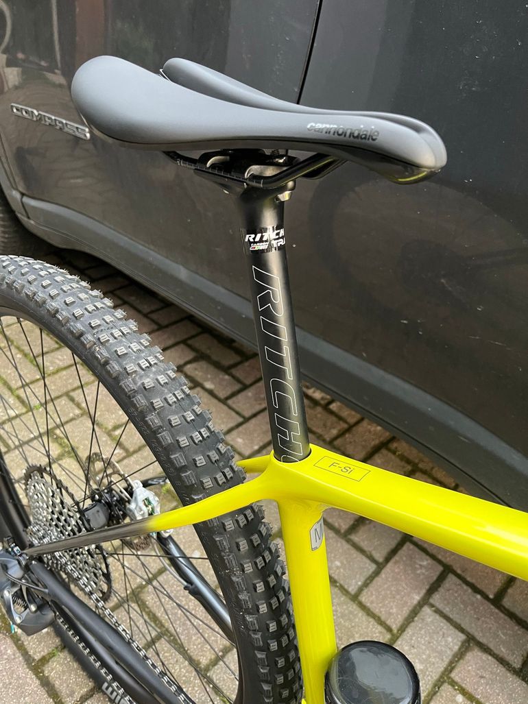 Used Cannondale F-si SRAM GX Eagle 2021 Mountainbike, Negro — image 6 of 7