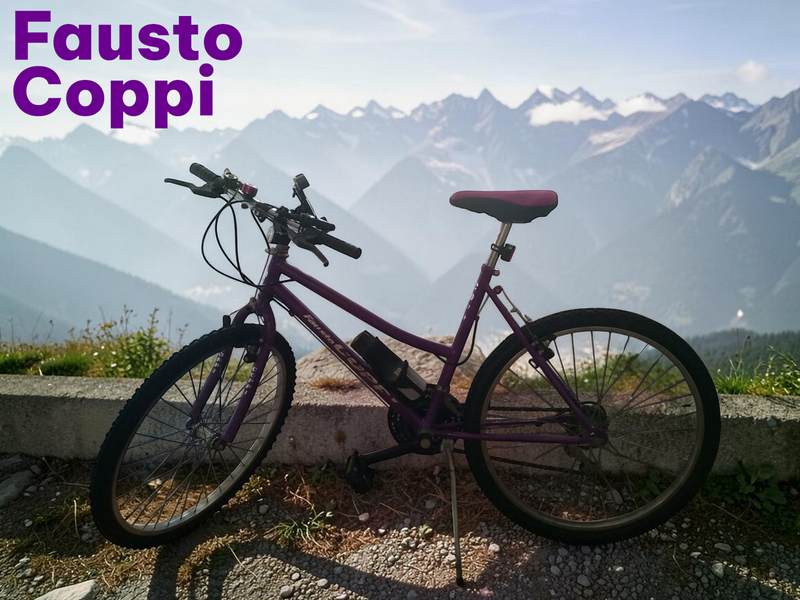 Used Fausto Coppi Road Bike – 1999 – Steel Frame – Shimano 1999 Road & Gravel