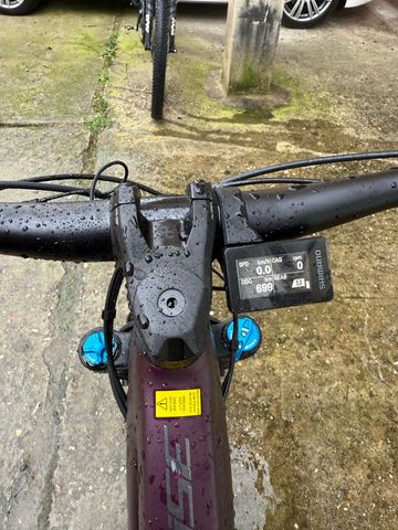 Orbea RISE H10 2024 2024 Mountainbike usato, Viola — immagine 8 di 13