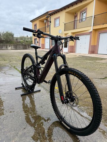 Orbea RISE H10 2024 2024 Mountainbike usato, Viola — immagine 12 di 13