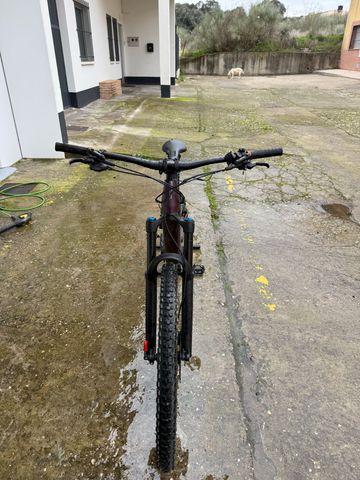 Orbea RISE H10 2024 2024 Mountainbike usato, Viola — immagine 10 di 13
