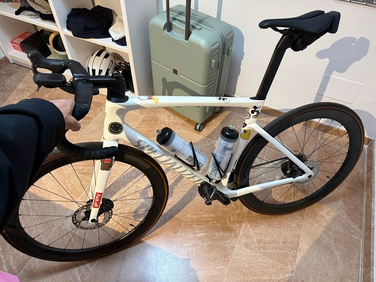 Used Specialiced Specialiced Custom Shimano Ultegra Di2 2019 Road & Gravel, Blanco — image 6 of 6