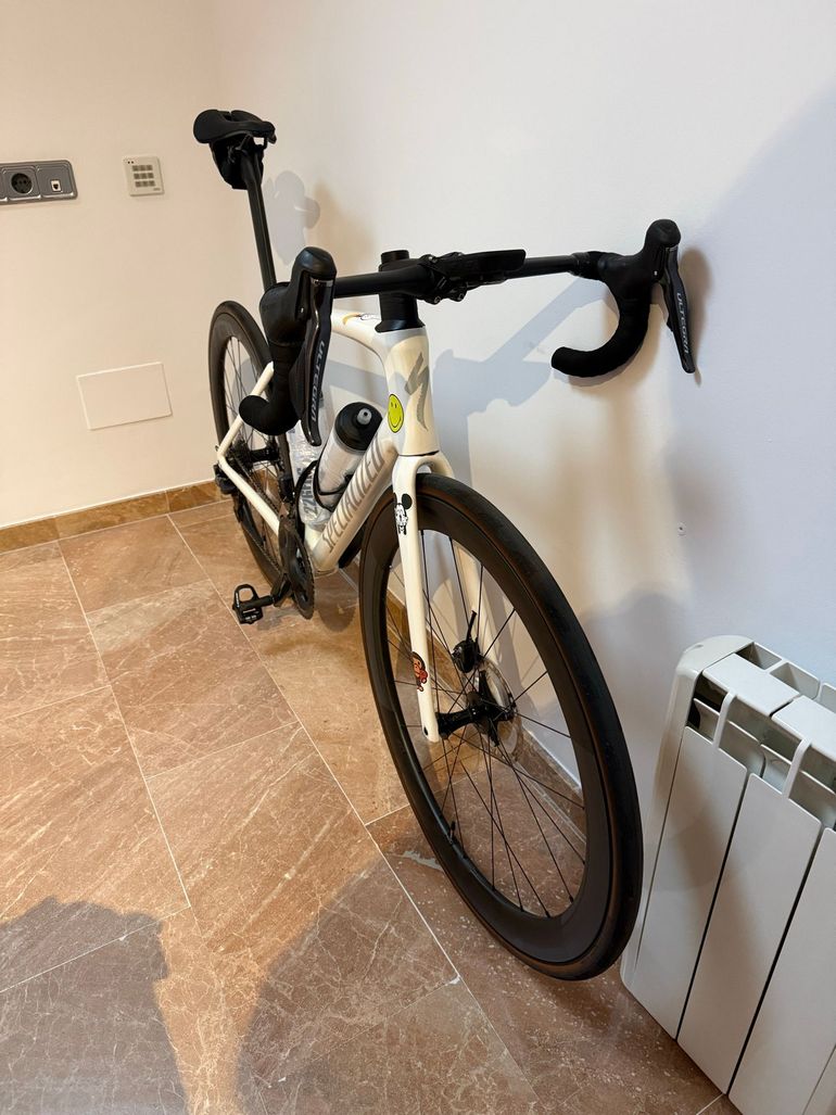 Used Specialiced Specialiced Custom Shimano Ultegra Di2 2019 Road & Gravel, Blanco — image 2 of 6