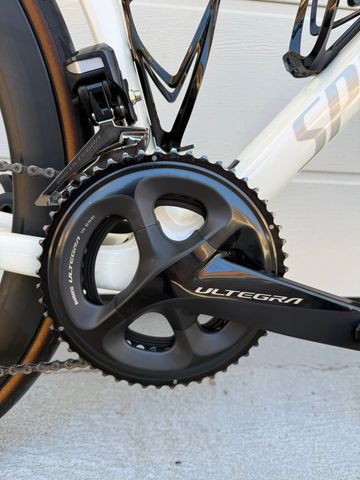 Specialiced Custom Shimano Ultegra Di2 2019 Road & Gravel usato, Bianco — immagine 4 di 7