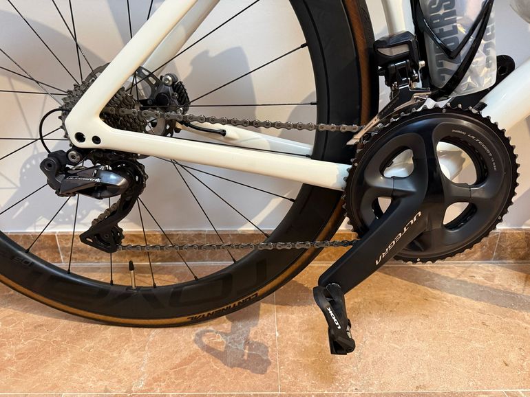 Used Specialiced Specialiced Custom Shimano Ultegra Di2 2019 Road & Gravel, Blanco — image 4 of 6