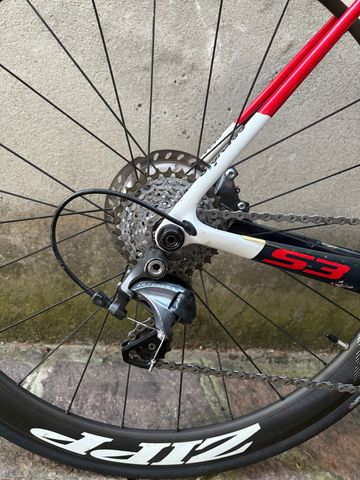 Gebrauchtes Cervélo S3 Shimano Ultegra 2018 Road & Gravel, Rot — Bild 4 von 6