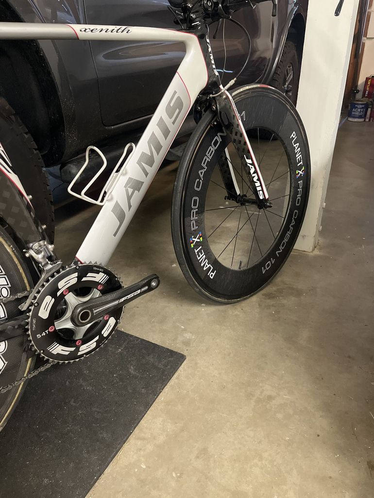 Used Jamis Xenith Shimano Ultegra 2014 Road & Gravel, Nero — image 11 of 12