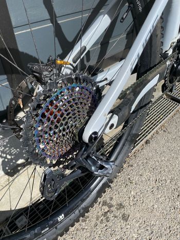 Used CUBE Stereo SRAM X01 Eagle 2023 Mountainbike, White — image 6 of 6