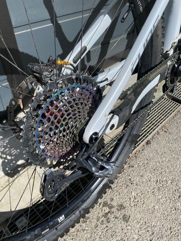 Used CUBE Stereo SRAM X01 Eagle 2023 Mountainbike, White — image 6 of 6
