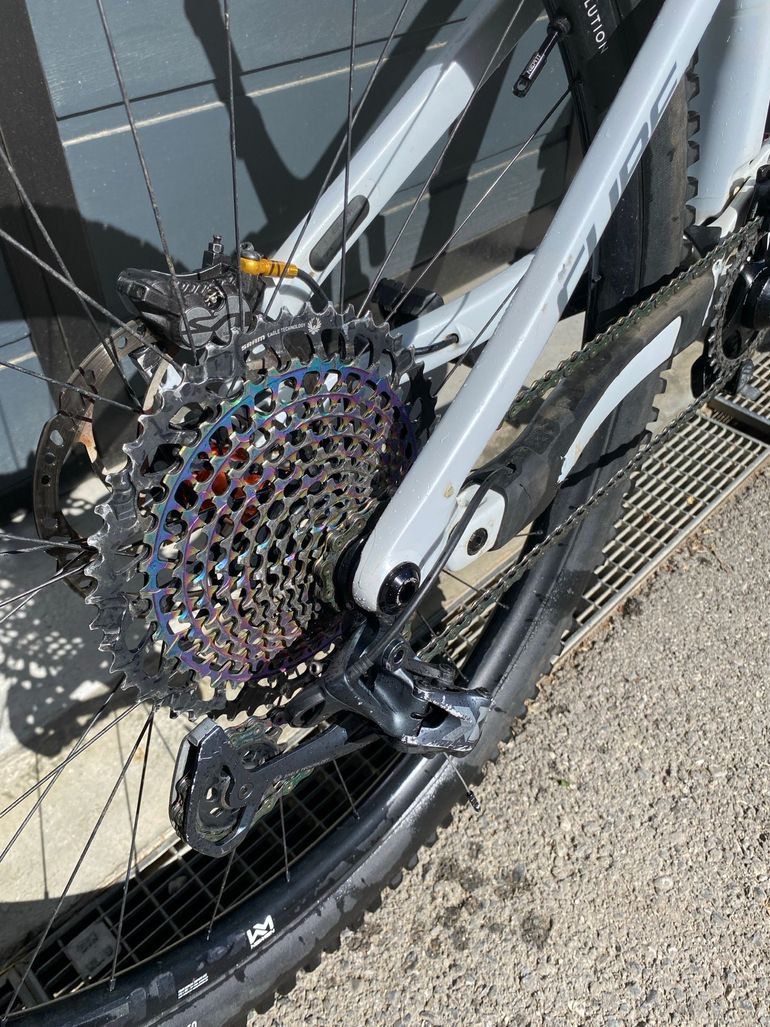 Used CUBE Stereo SRAM X01 Eagle 2023 Mountainbike, White — image 6 of 6