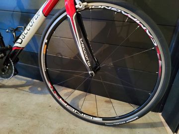 Used Daccordi Custom Campagnolo Chorus 2014 Road & Gravel, Red — image 5 of 10