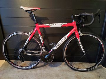 Used Daccordi Custom Campagnolo Chorus 2014 Road & Gravel, Red — image 10 of 10