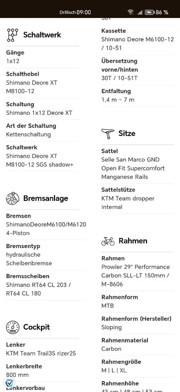 Tweedehands KTM PROWLER MASTER 2022 2022 Mountainbike — afbeelding 6 van 7