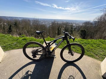 Used ROCKRIDER Full suspension SRAM GX Eagle AXS 2019 Mountainbike, Black — image 2 of 3