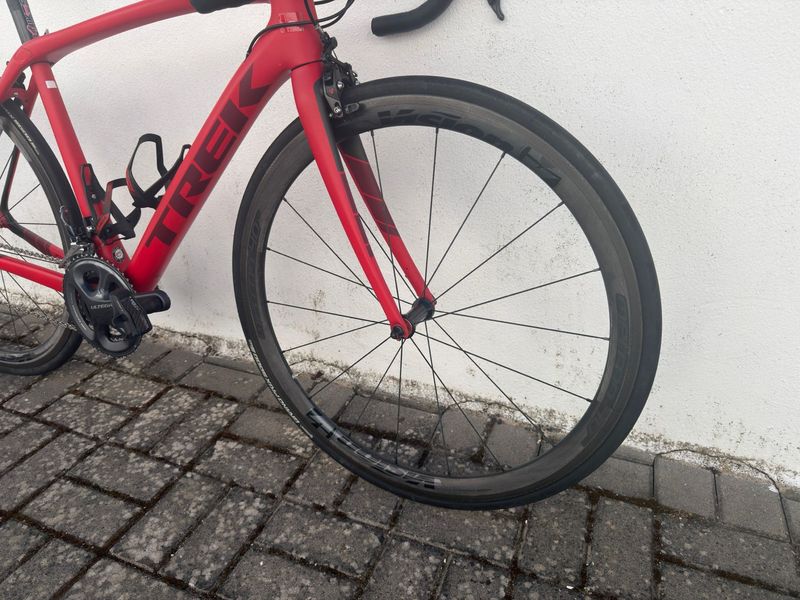Used Trek Domane SL 7 2018 2018 Road & Gravel, Red — image 2 of 8