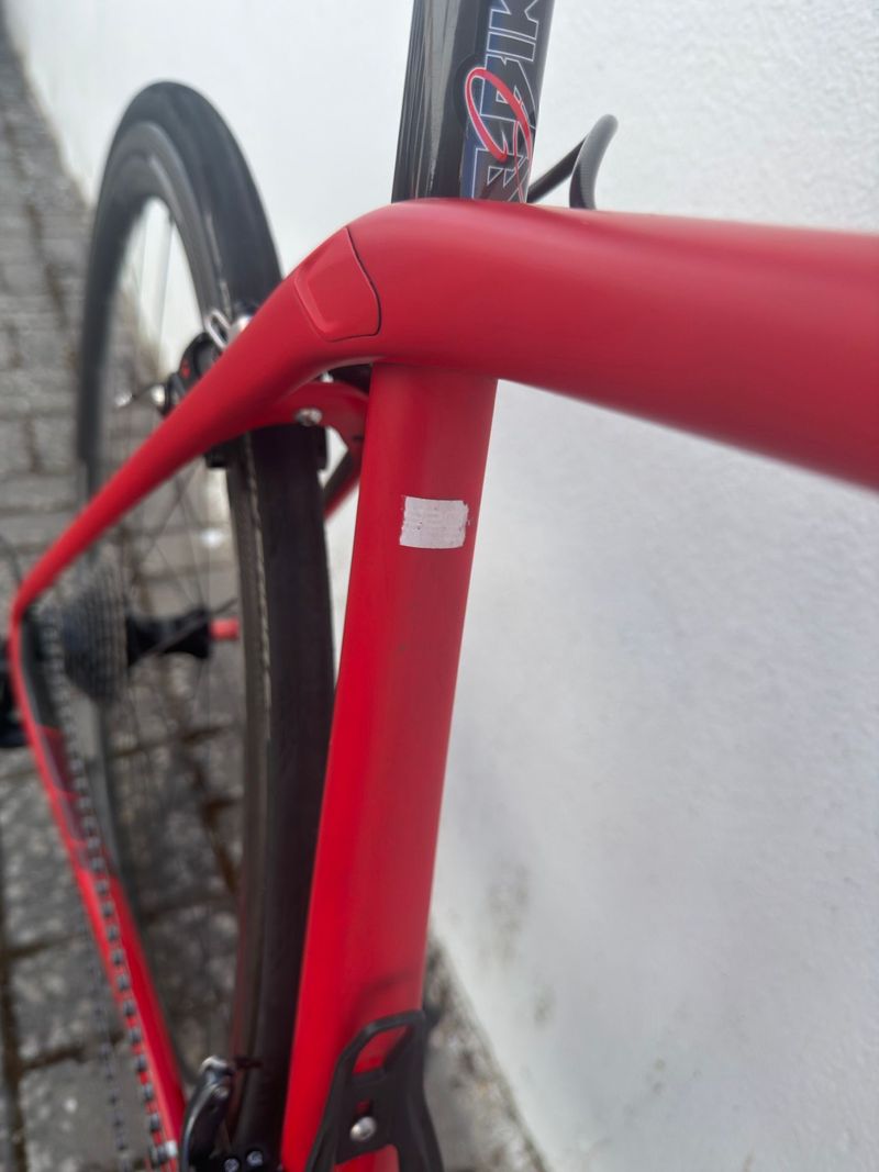 Used Trek Domane SL 7 2018 2018 Road & Gravel, Red — image 4 of 8